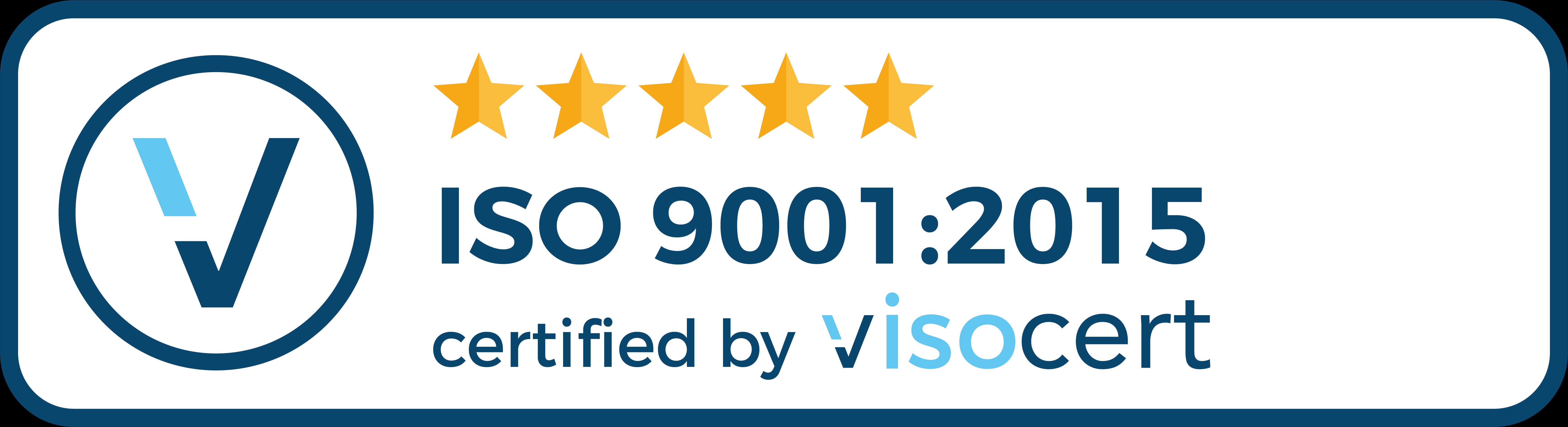 ISO Zertifikat 9001
