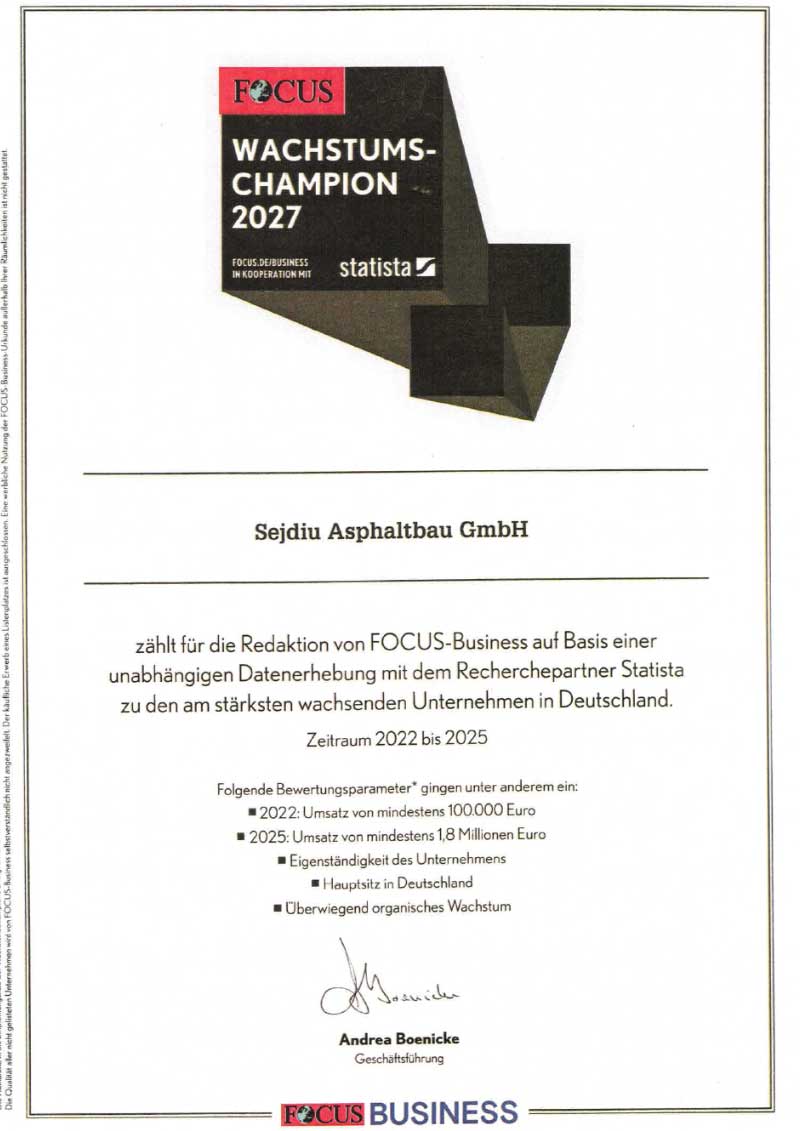 Wachstums-Champion 24